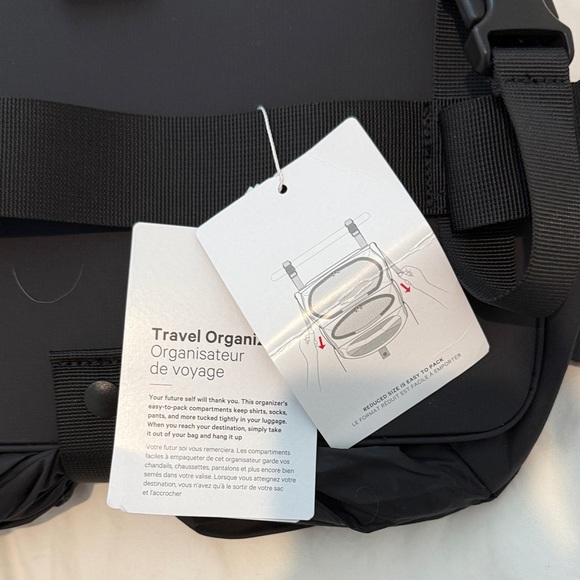 Lululemon Athletica Black Organizer Bag